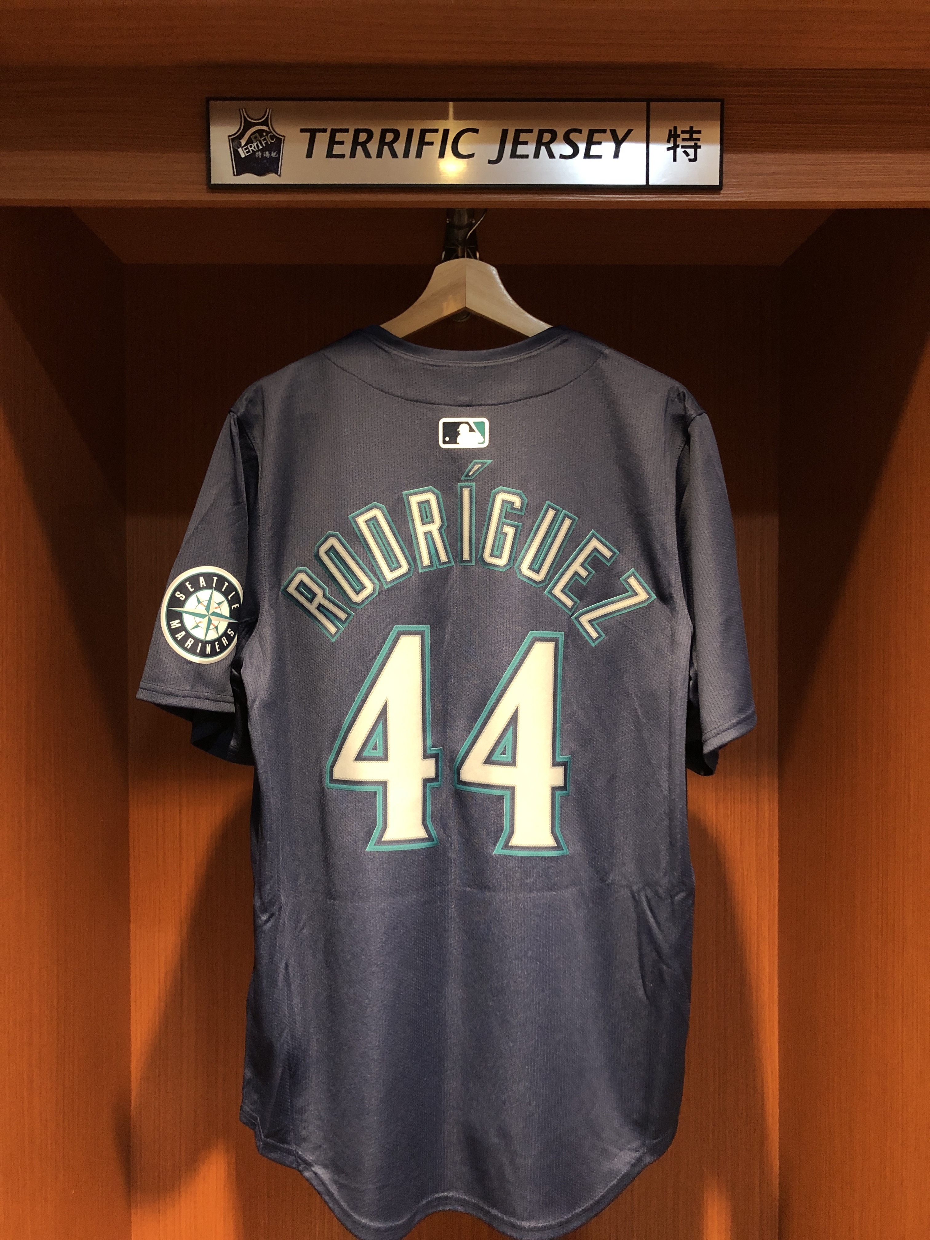 MLB球衣 Julio Rodríguez 西雅圖水手深藍 Nike Limited Player Name Jersey 球迷版 熱轉印 全新