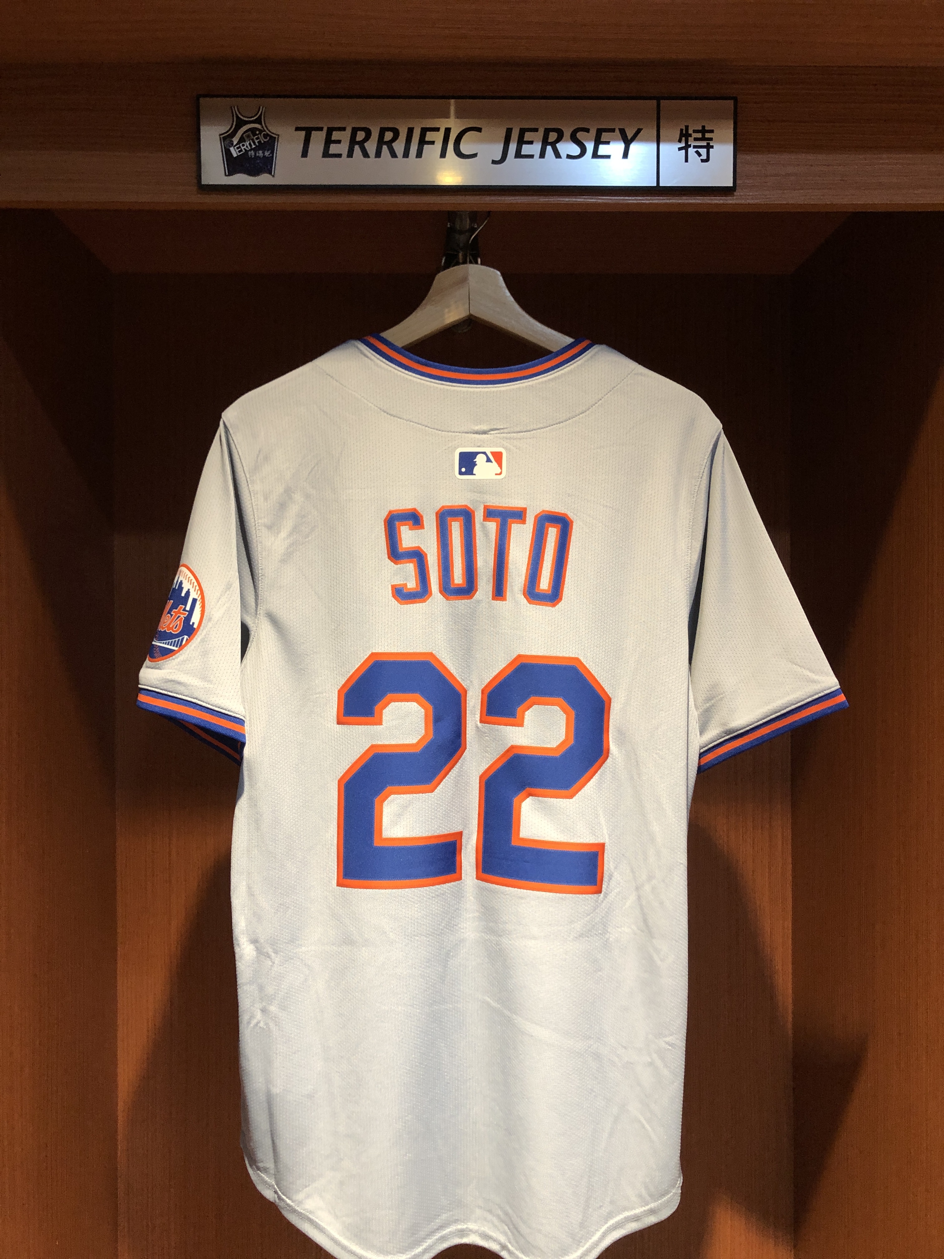 MLB球衣 Juan Soto 紐約大都會灰 Nike Limited Player Name Jersey 球迷版 熱轉印 全新