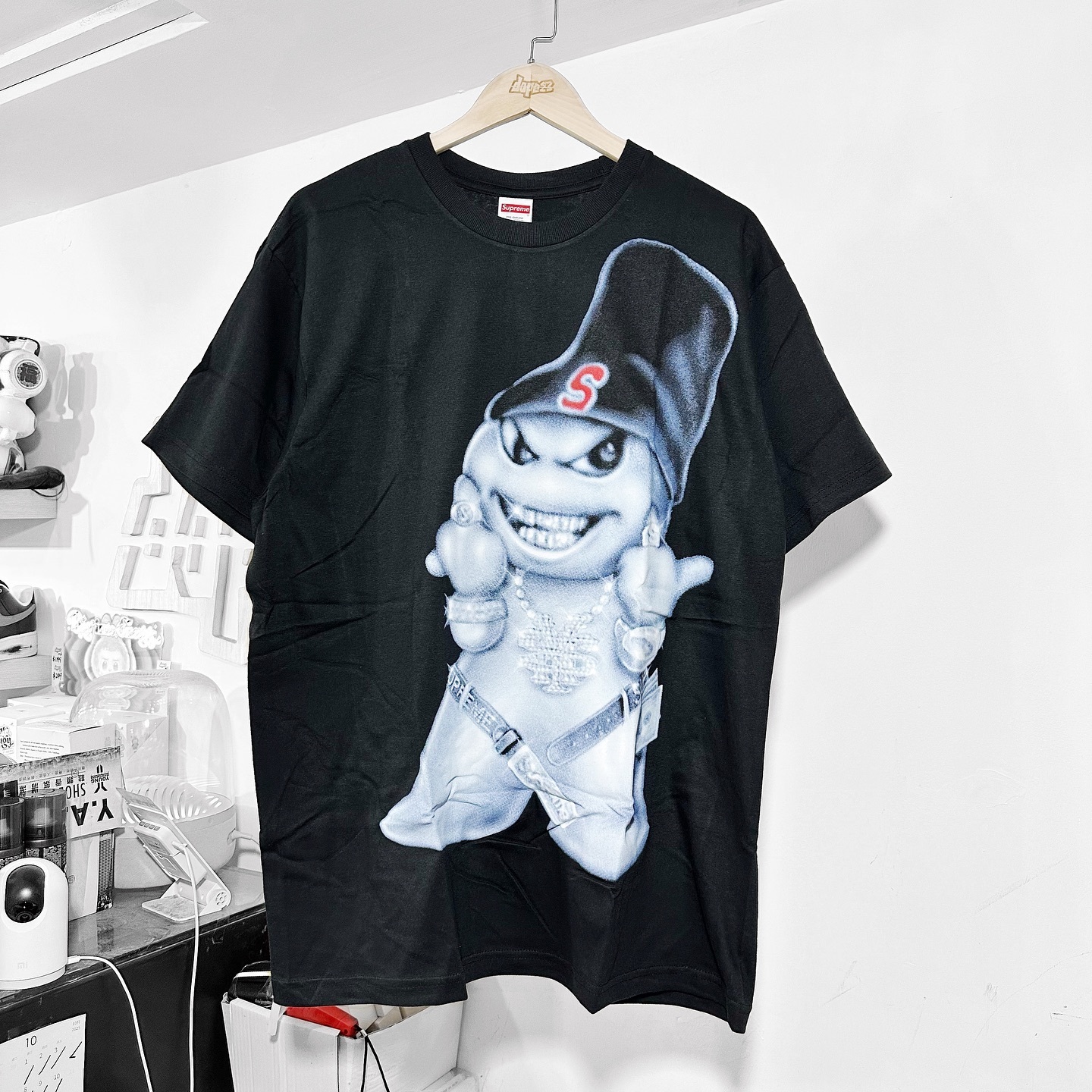 Supreme Snowman Tee Black