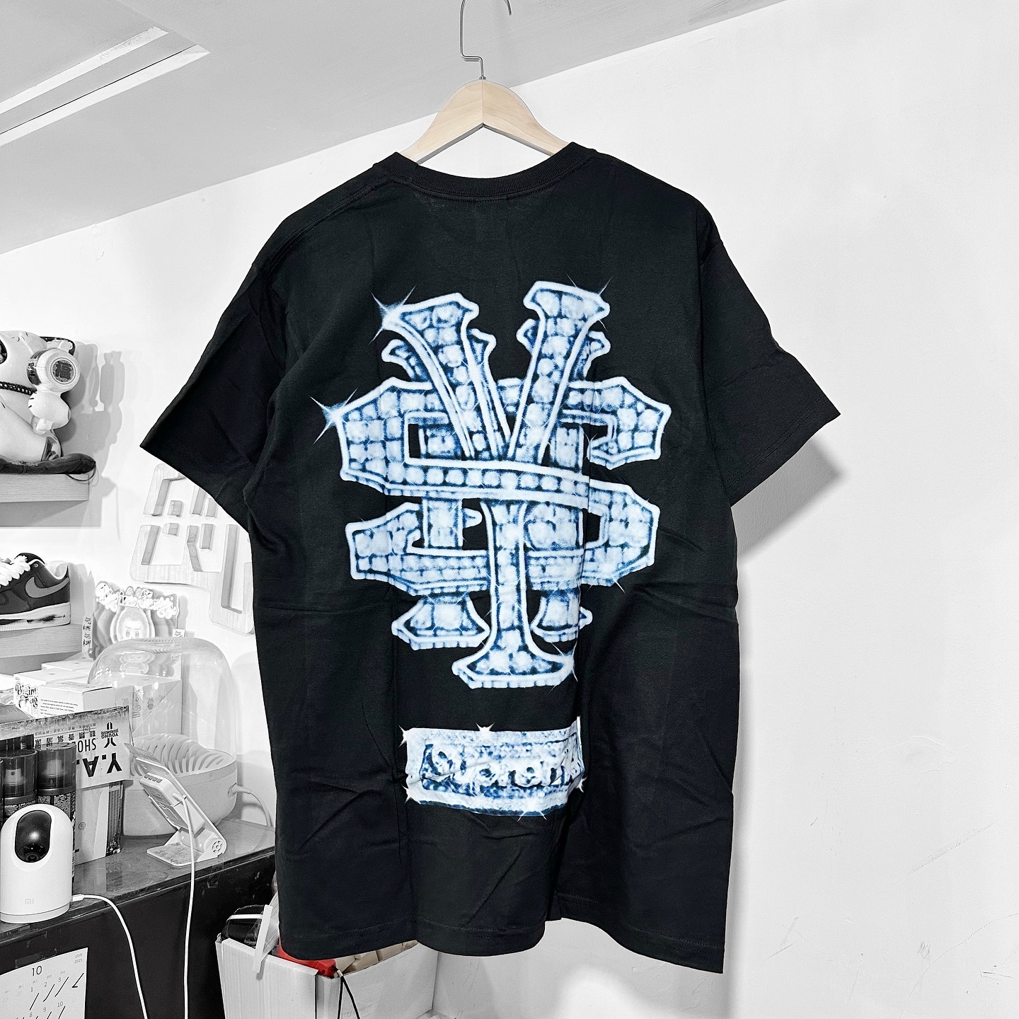 Supreme Snowman Tee Black