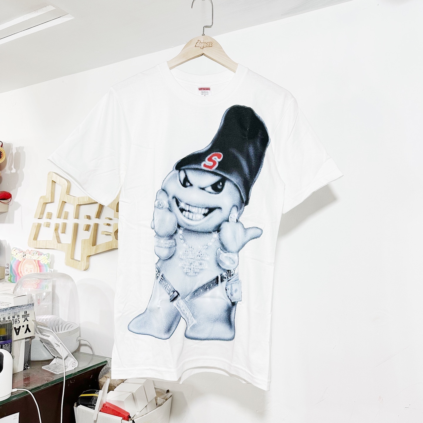 Supreme Snowman Tee White