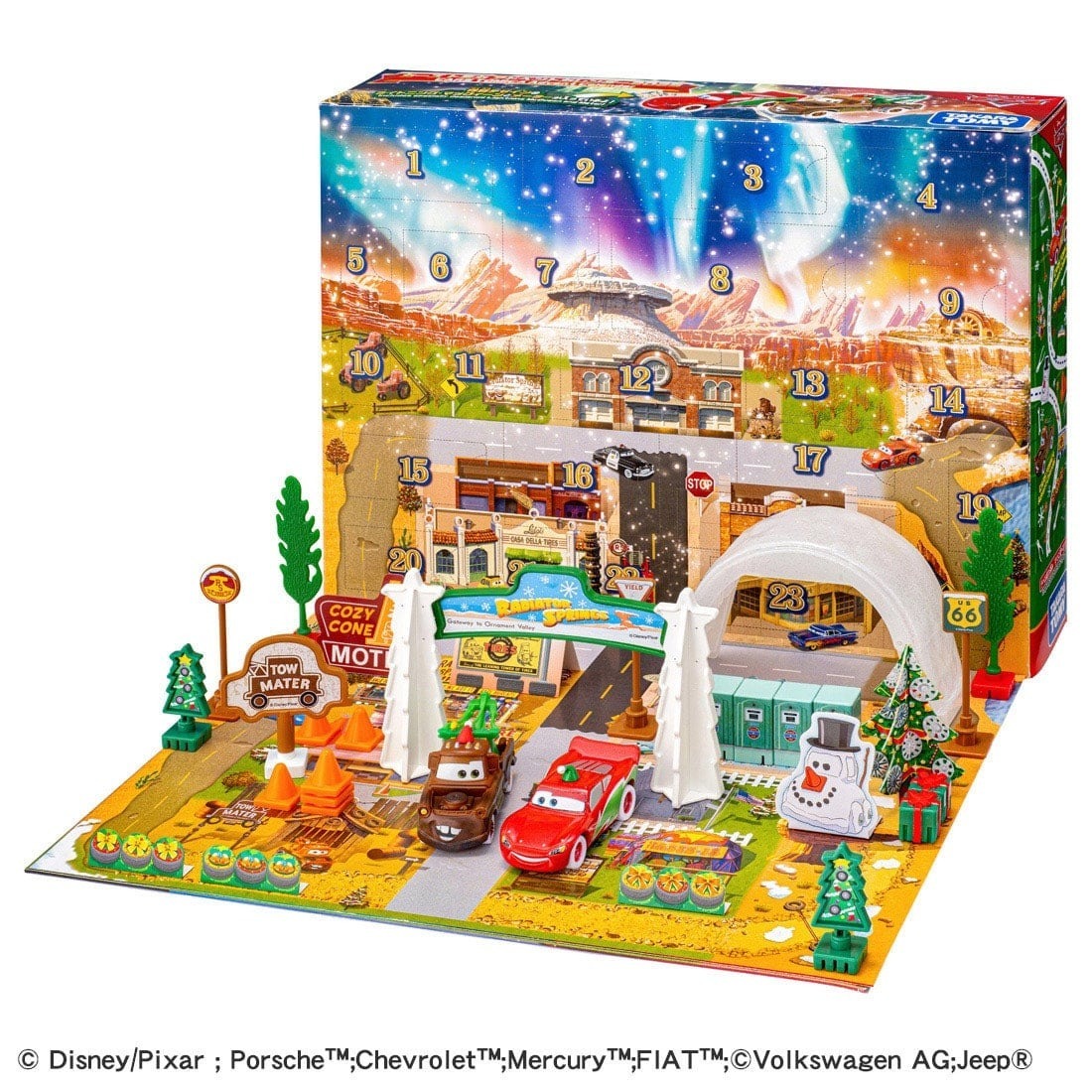 Takara Tomy Tomica Town - Tomica 反斗車王 2025聖誕倒數月曆