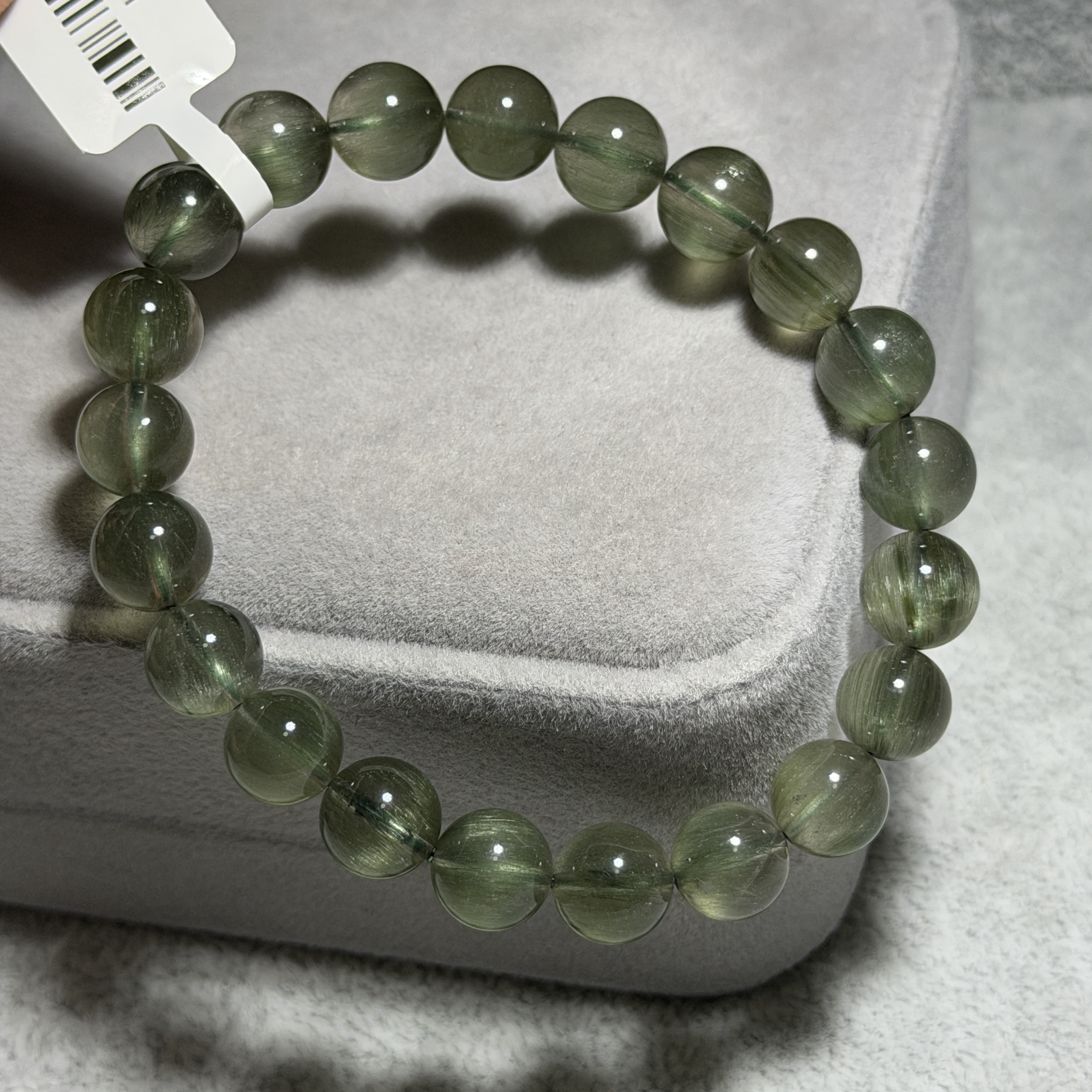 高質貓眼綠髮晶 9+mm GR1561