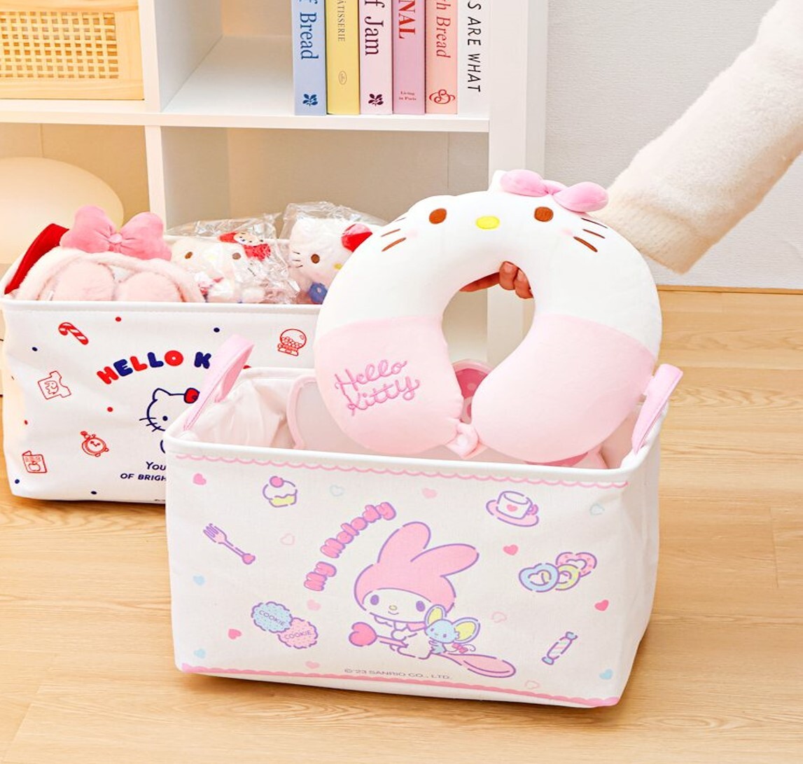 MY MELODY Sanrio | 摺疊收納箱 | 儲物籃