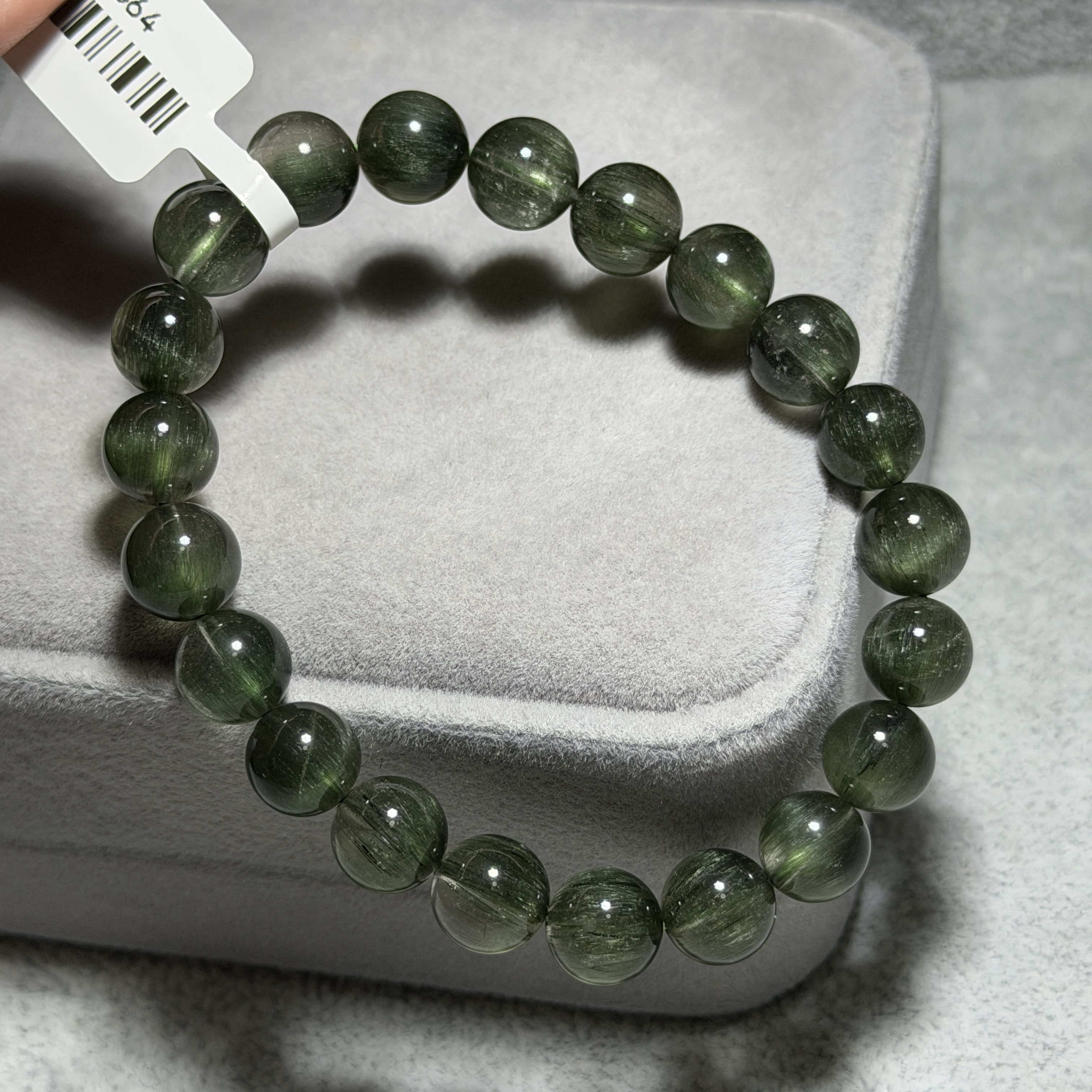 極高質貓眼綠髮晶 9+mm GR1564