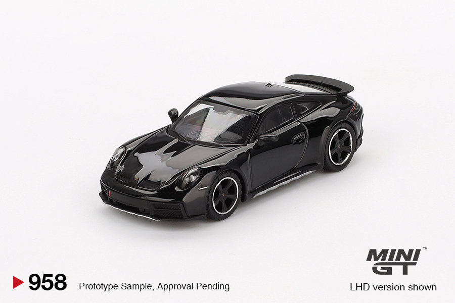 Mini GT 1/64 Porsche 911 Dakar Black RHD 右軚