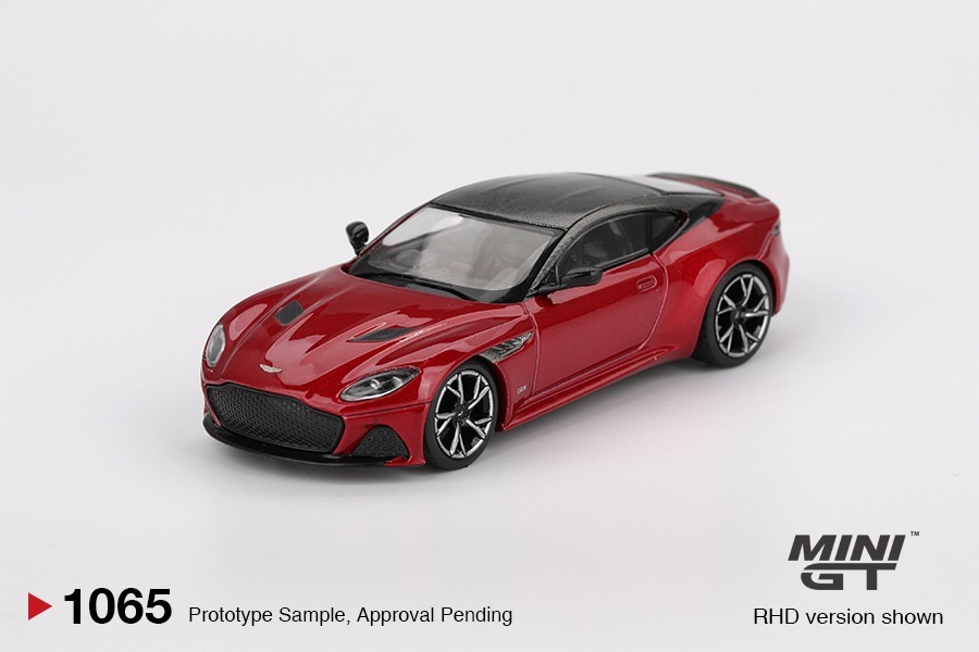 Mini GT 1/64 Aston Martin DBS Hyper Red LHD 左軚