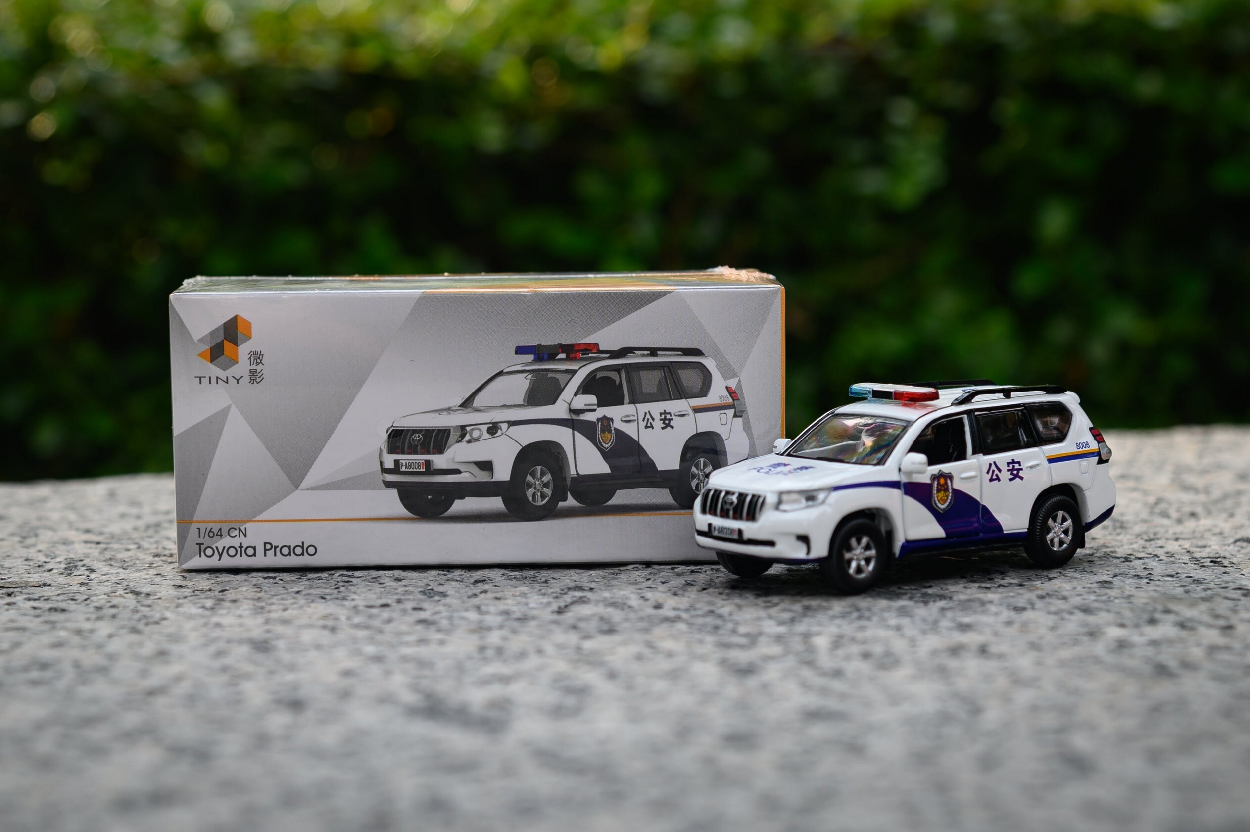 Tiny CN03 Toyota Prado 警車 (8008)
