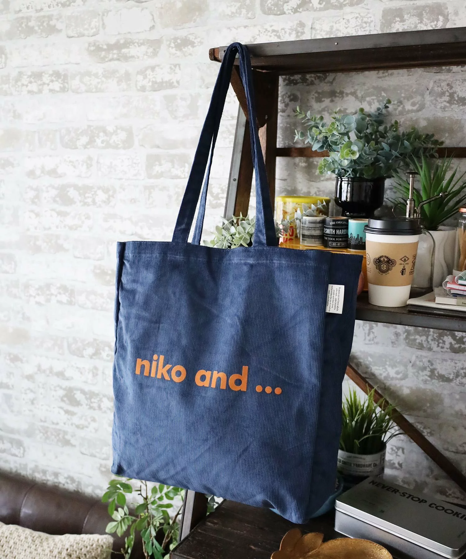 niko and ... 燈芯絨 TOTE BAG [秋冬限定]