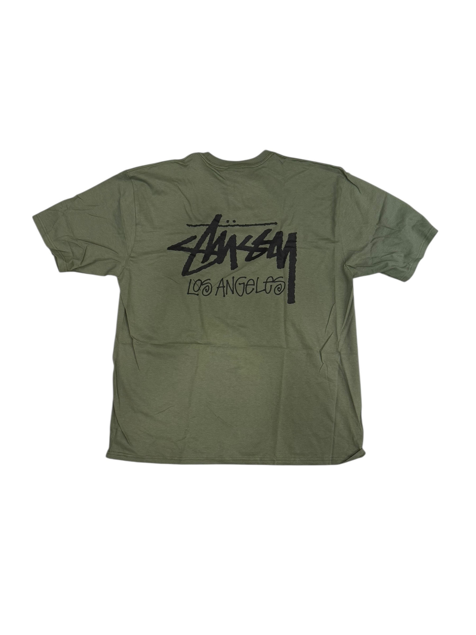 Stussy 城市限定 Los Angeles Army Green T