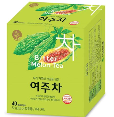 韓國【SONGWON】解熱降火氣😇清心明目玄米苦瓜茶 -  40入 【助減輕口嗅✔️腸胃氣脤✔️疲乏✔️】(EXP:2028/6/11) D