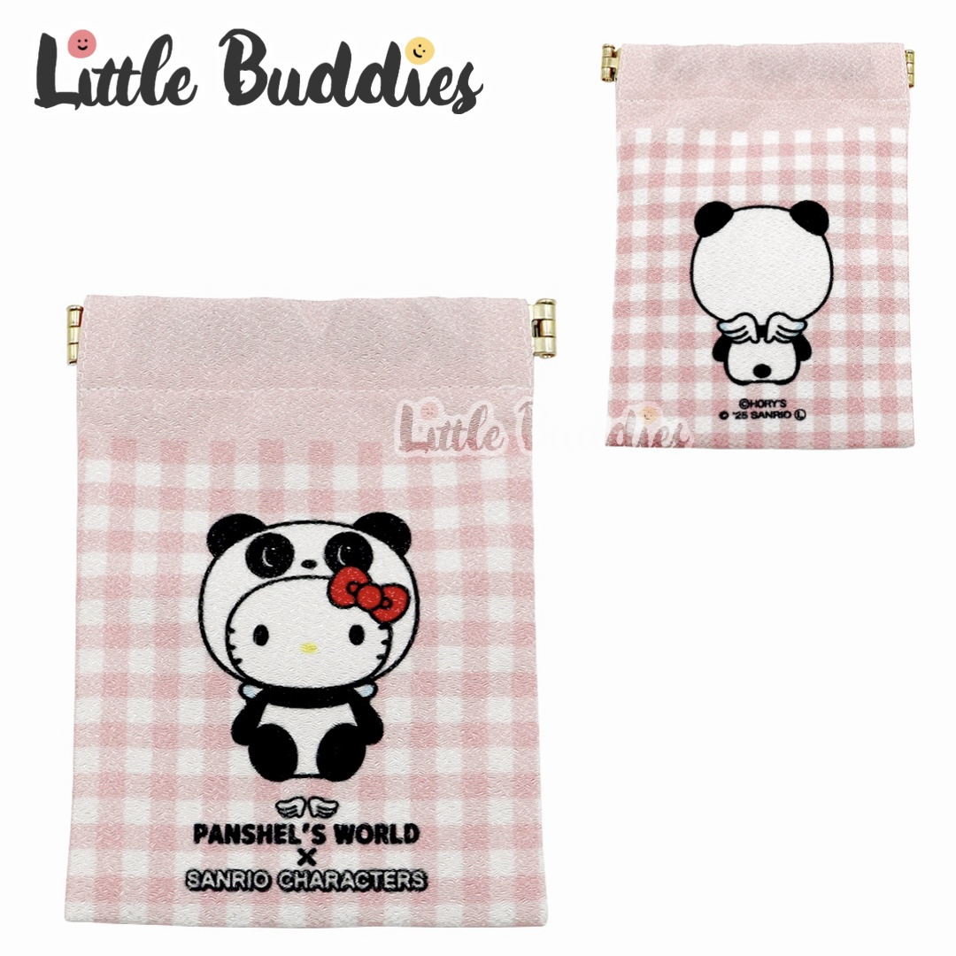 日本 Sanrio x Panshel's World 彈簧扣收納袋