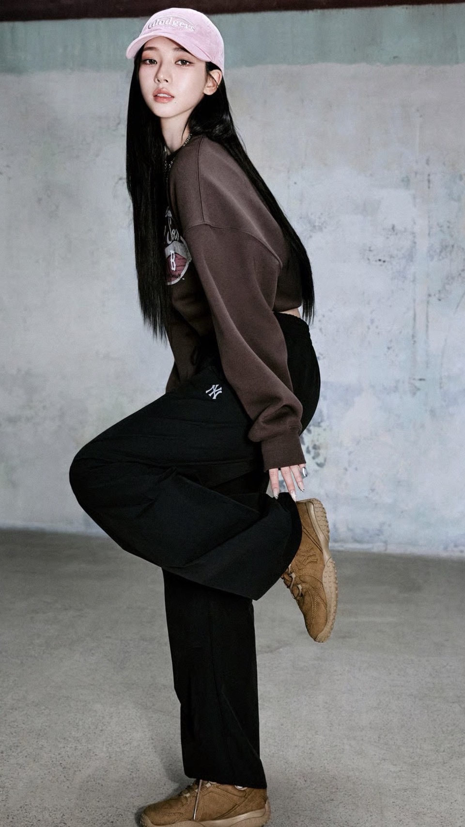 【Luxury】 KRINA & MLB 最新慢跑款 耐磨 트로피 로우 NY 洋基 四色可選 黑白粉棕 麂皮 豆豆底
