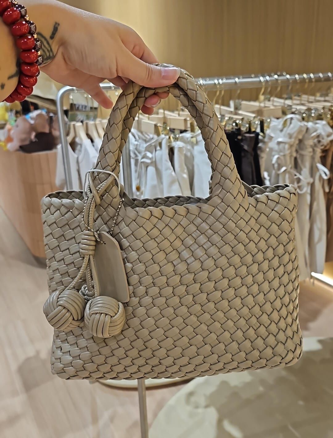 泰國連線 PREM織皮手挽斜咩袋連小袋子（T10 PR456）