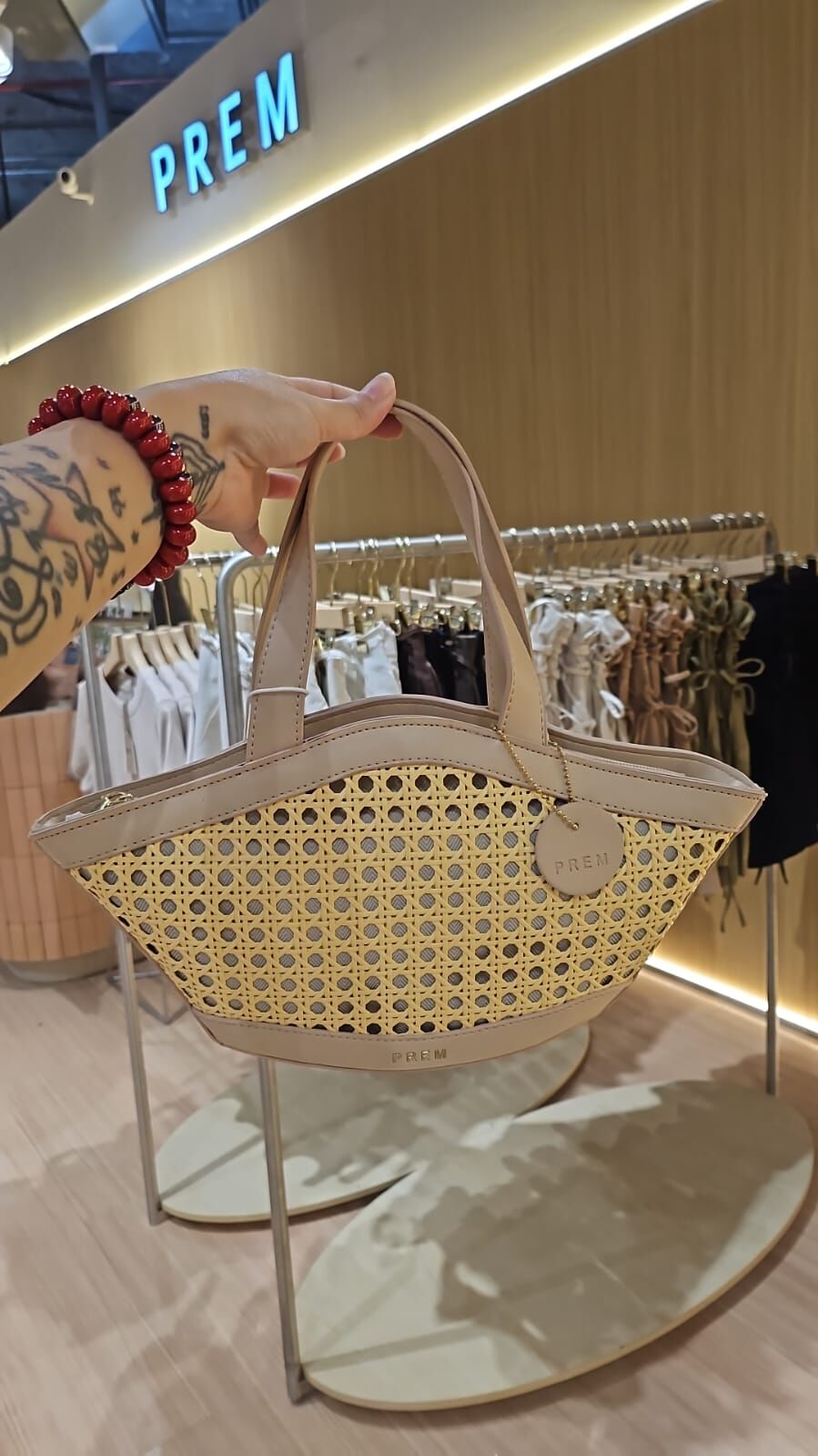 泰國連線 PREM包邊滕袋（可手拎斜咩）（T10 PR458）