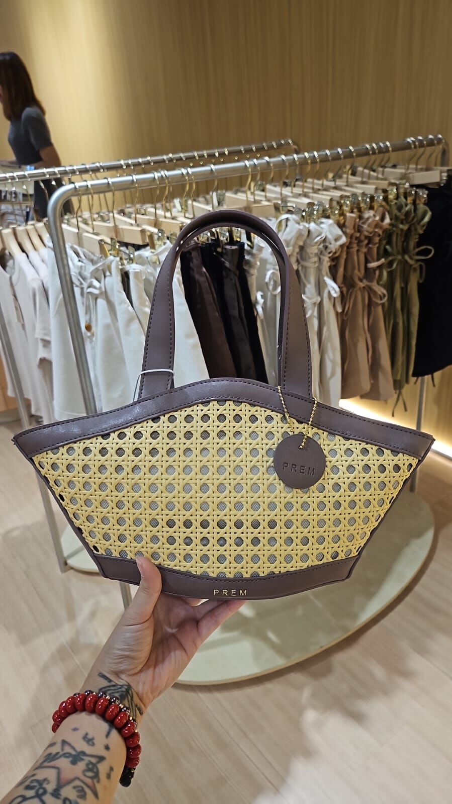 泰國連線 PREM包邊滕袋（可手拎斜咩）（T10 PR458）