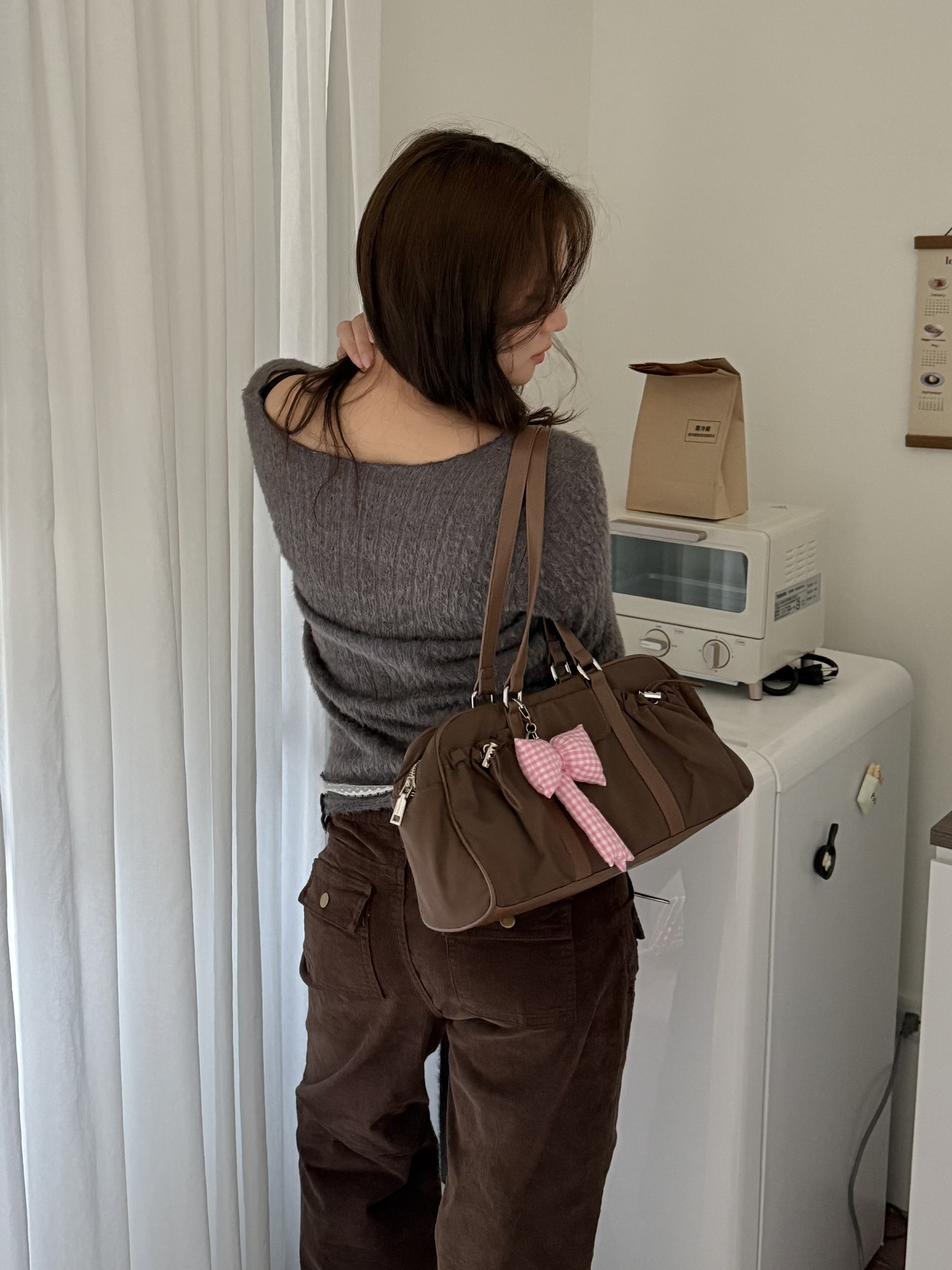 r20/古銅色燈心絨褲