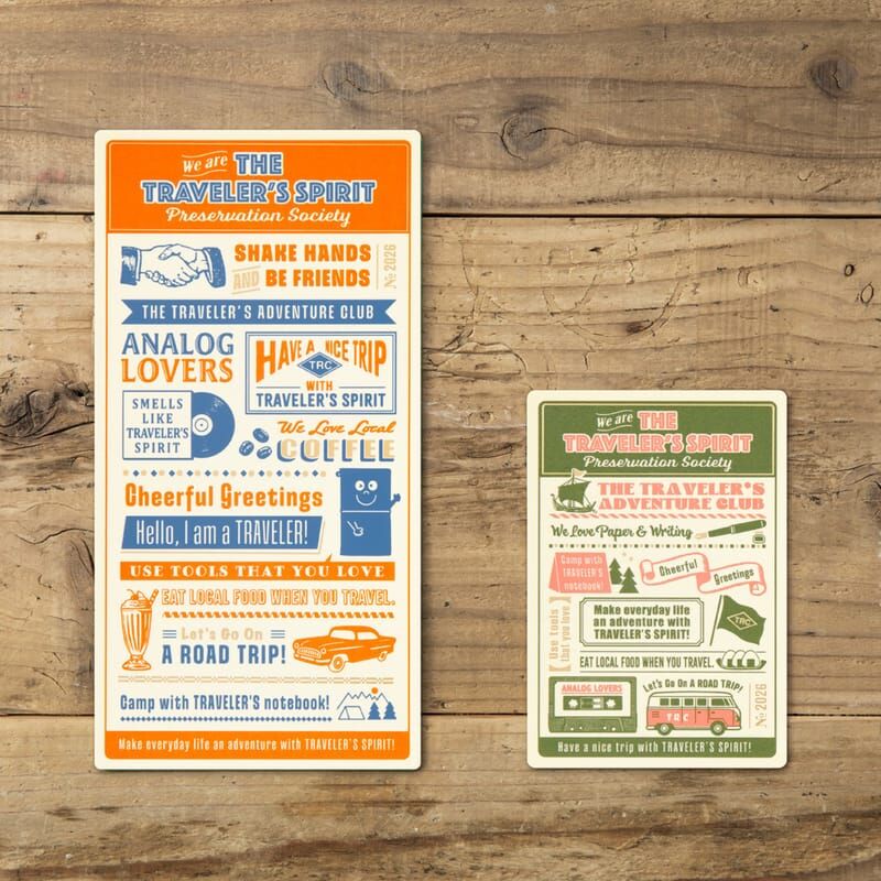 TN 2026限定 墊板 Traveler’s Notebook ｜日本 TRAVELER'S NOTEBOOK 旅人筆記本