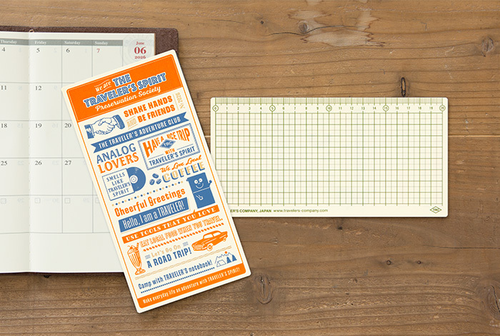 TN 2026限定 墊板 Traveler’s Notebook ｜日本 TRAVELER'S NOTEBOOK 旅人筆記本