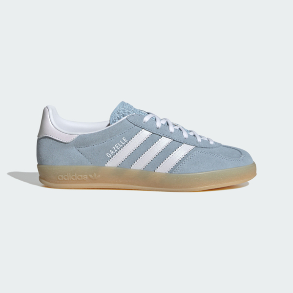 Adidas 愛迪達 Gazelle Indoor W JQ7009 女 運動休閒鞋 德訓鞋 舒適 水藍 白