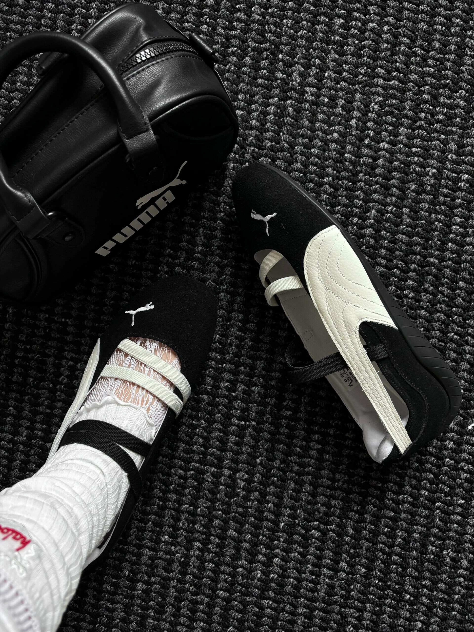 Puma Speedcat Ballet 黑白色 黑奶油 賽車鞋 女鞋 芭蕾舞鞋 薄底鞋 406334-06/預購