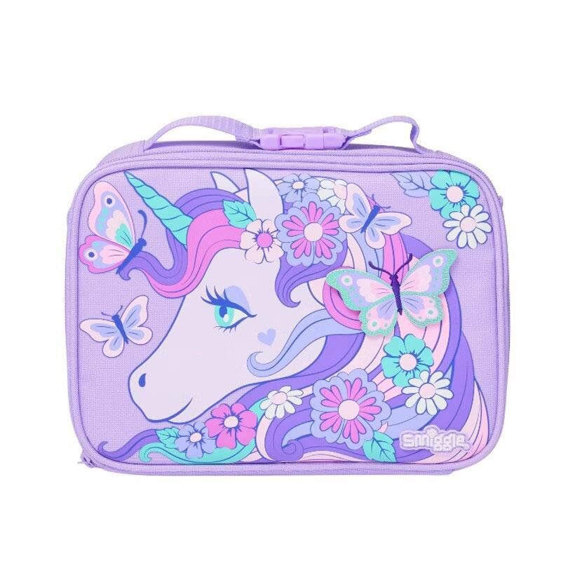 Smiggle 午餐袋 -紫色獨角獸