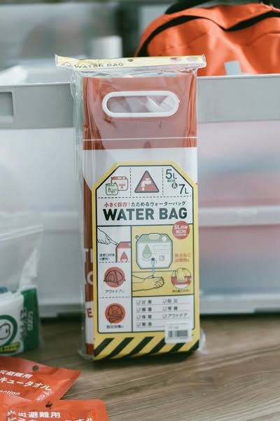 COGIT停水／防災可折疊好收納水袋兩件組