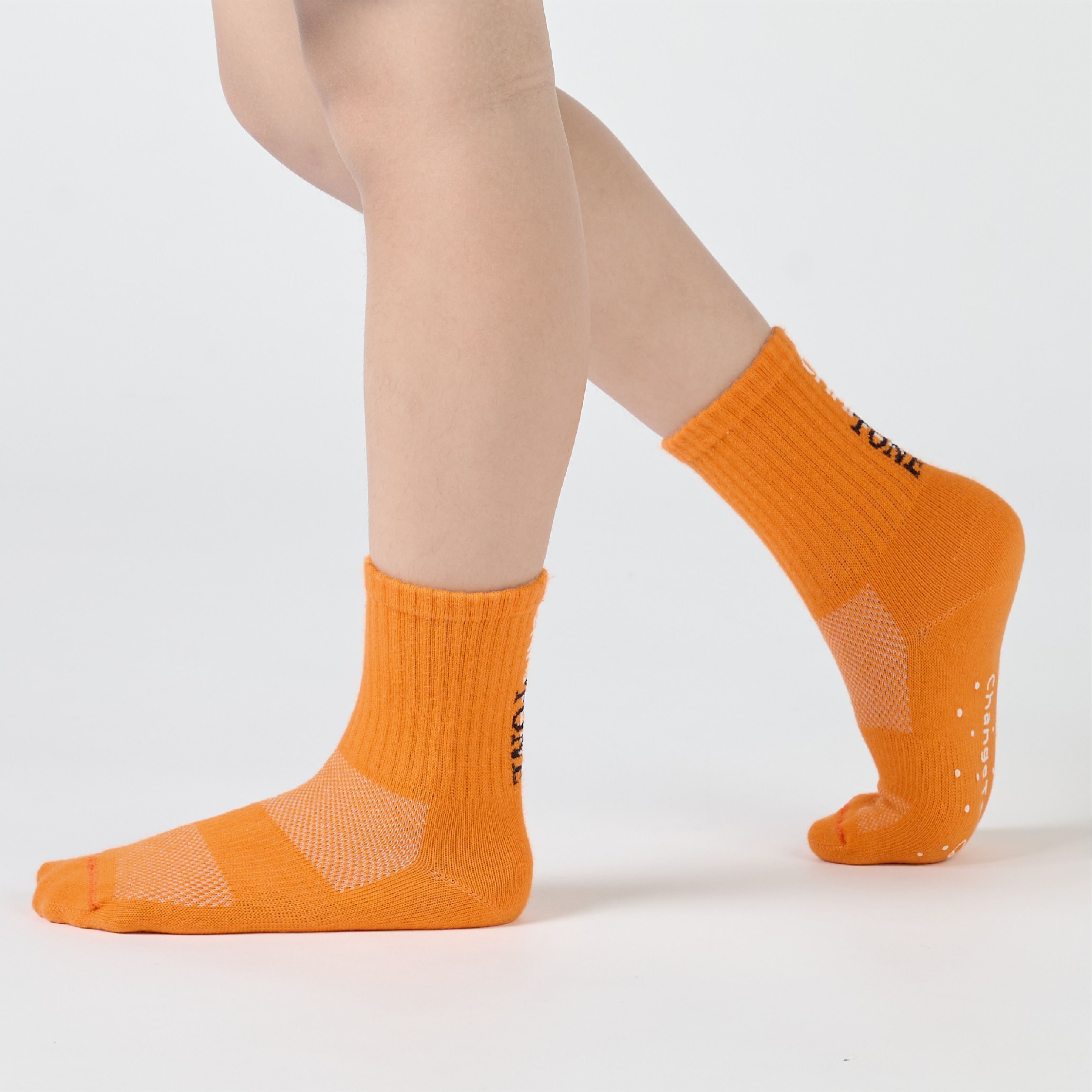 LOGO羅紋〈亮橘〉