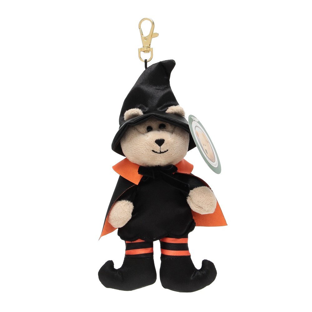 日本限定 starbucks 星巴克 Halloween Bearista Mini 萬聖節 2025 女巫 小熊 公仔吊飾