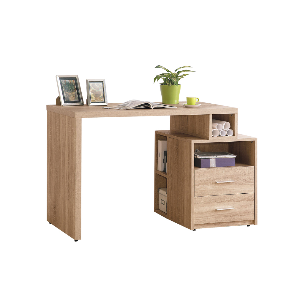 盧斯卡3.5尺多功能收納伸縮書桌/工作桌