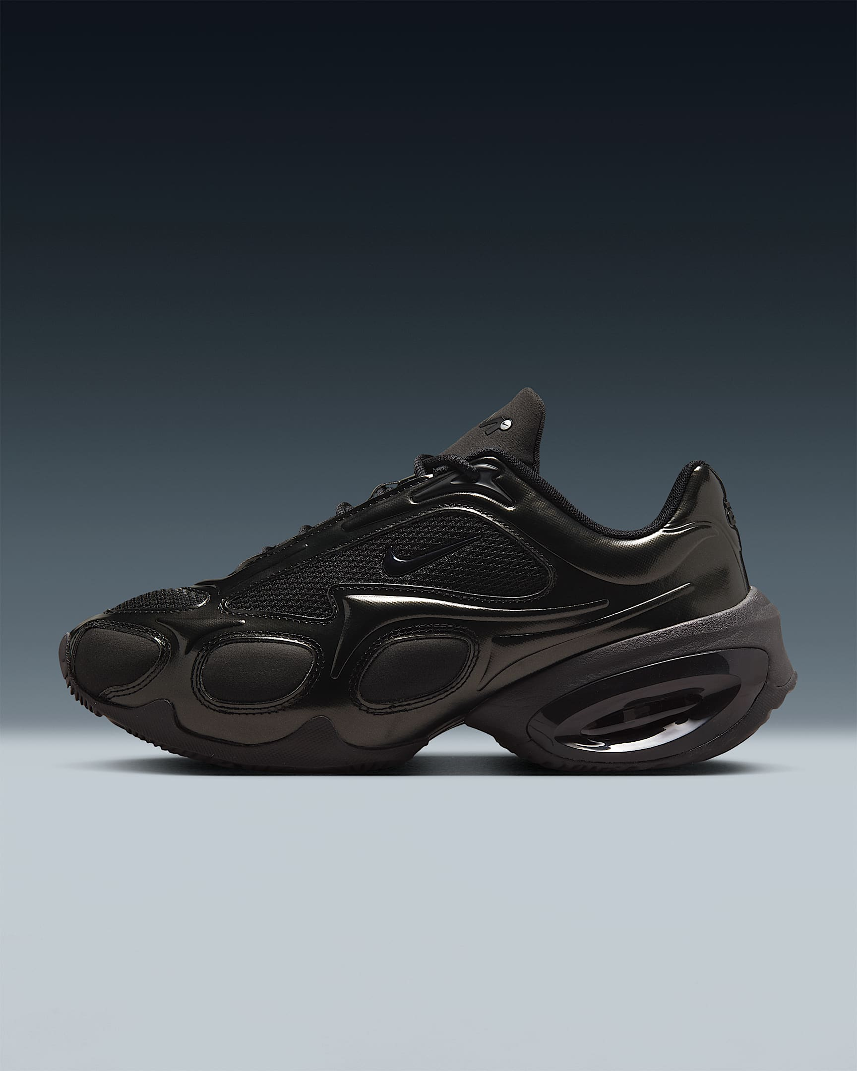 Nike Air Max Muse 金屬黑 全黑 科技感 氣墊增高 厚底 FV1920-003