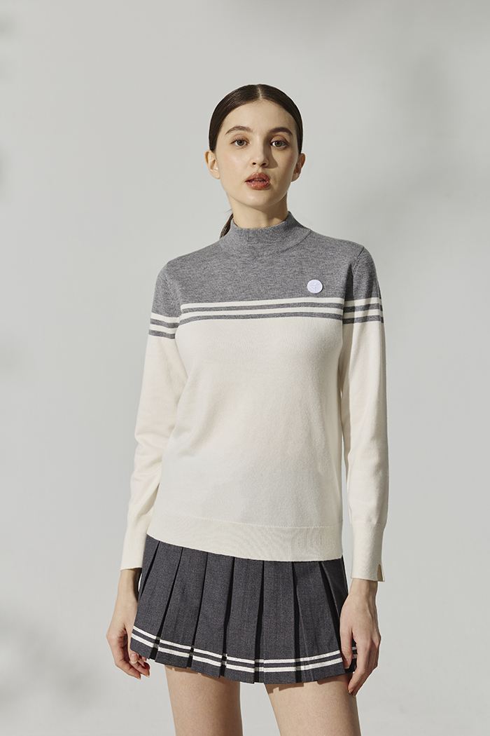 日夜暖毛衣-霧光灰白