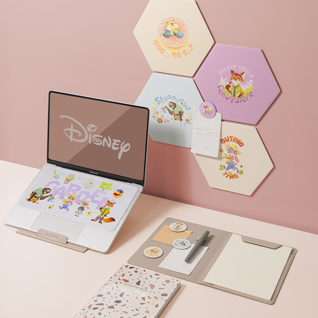 動物方城市 限定組合  (六角收納磚、造型磁鐵組、三合一多功能滑鼠墊 正版授權)