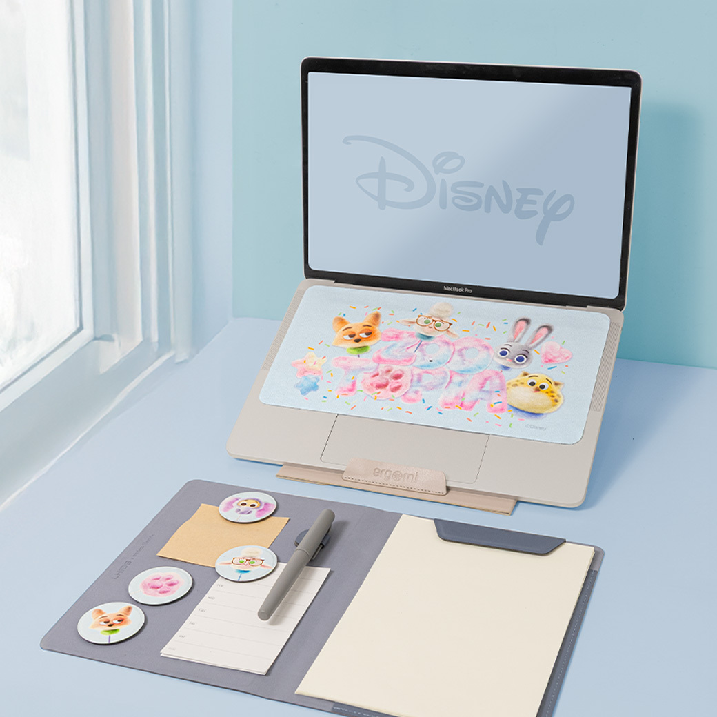 動物方城市 限定組合2  (造型磁鐵組、三合一多功能滑鼠墊 正版授權)