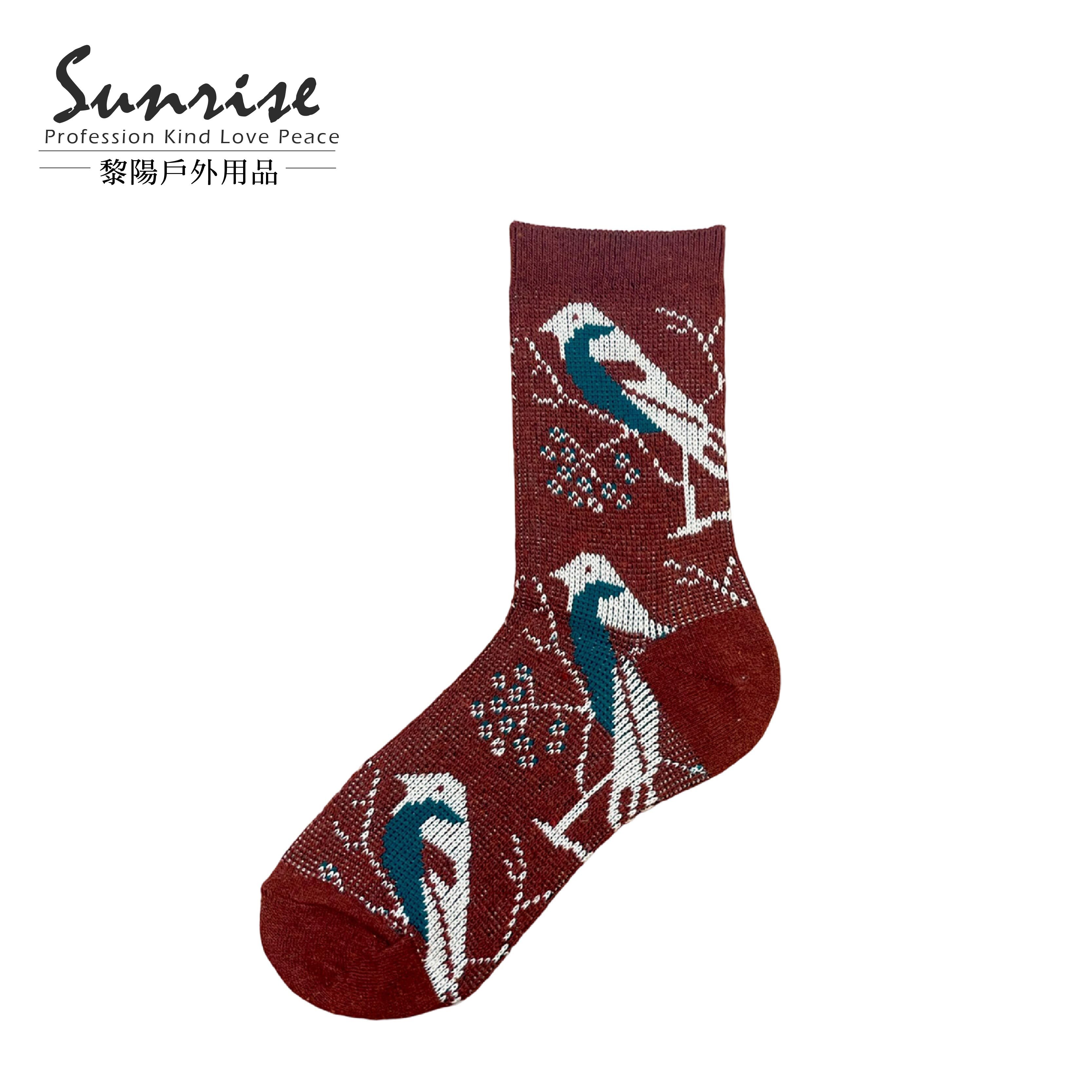 小鳥中筒羊毛襪 中性款 (6色) 44KK2018