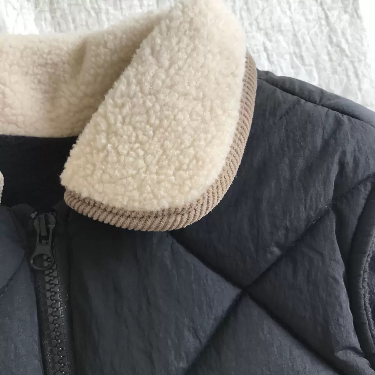 兄弟姐妹一起穿_兩色加絨保暖背心