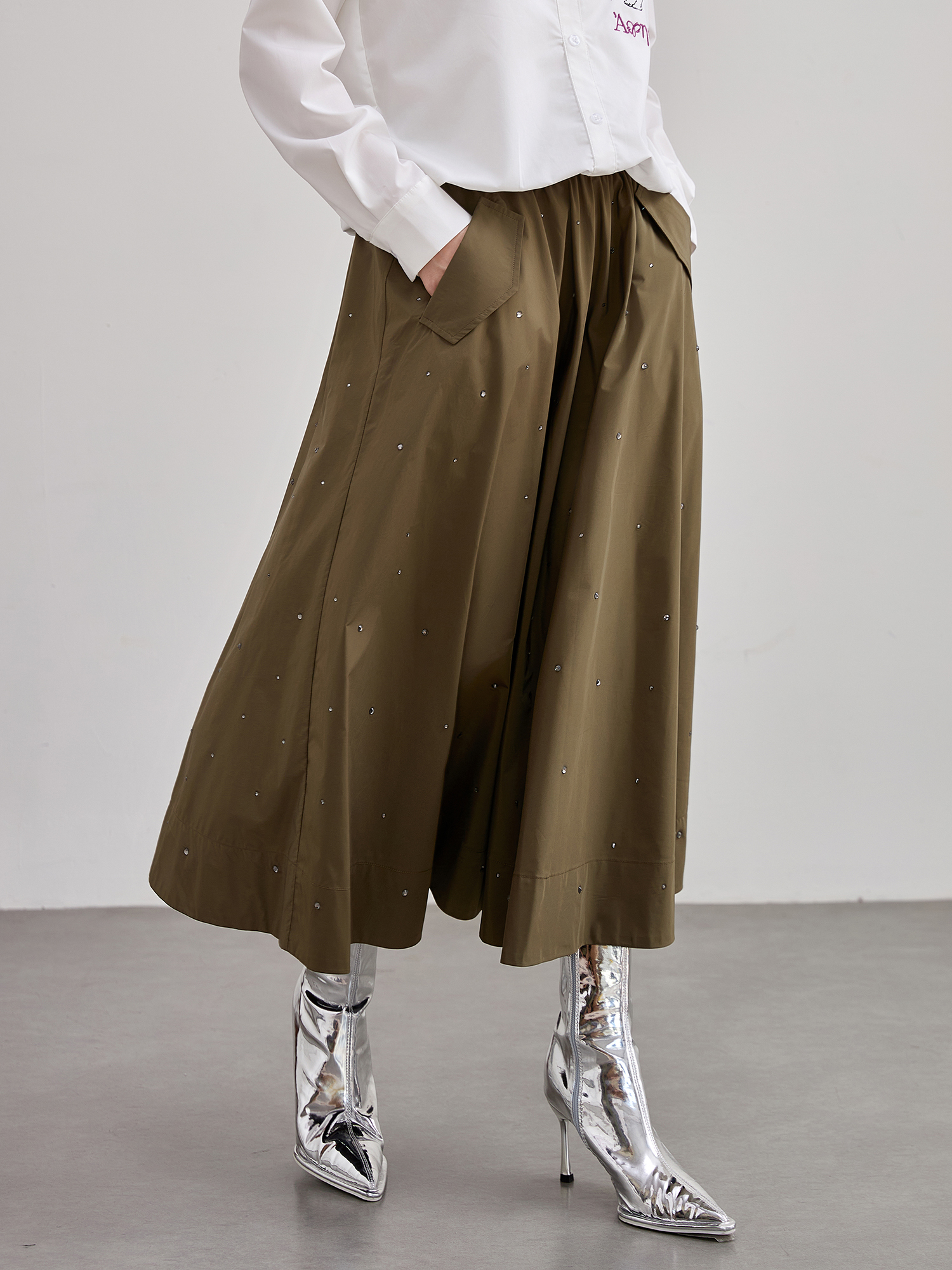 mi-tu閃鑽半身裙