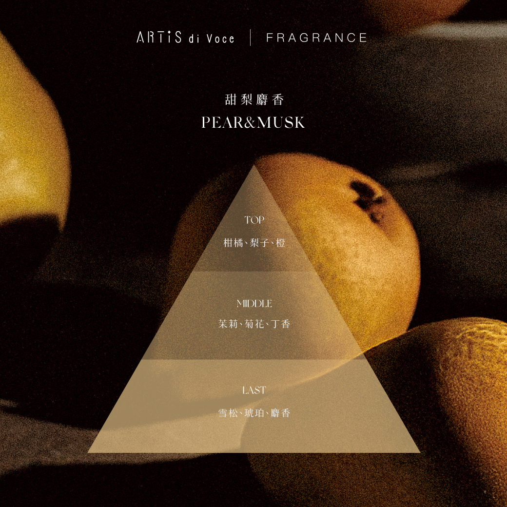 ARTiS di Voce 隨身瓶指緣油 - Pear& Musk 甜梨麝香 17 (效期至2026.9)