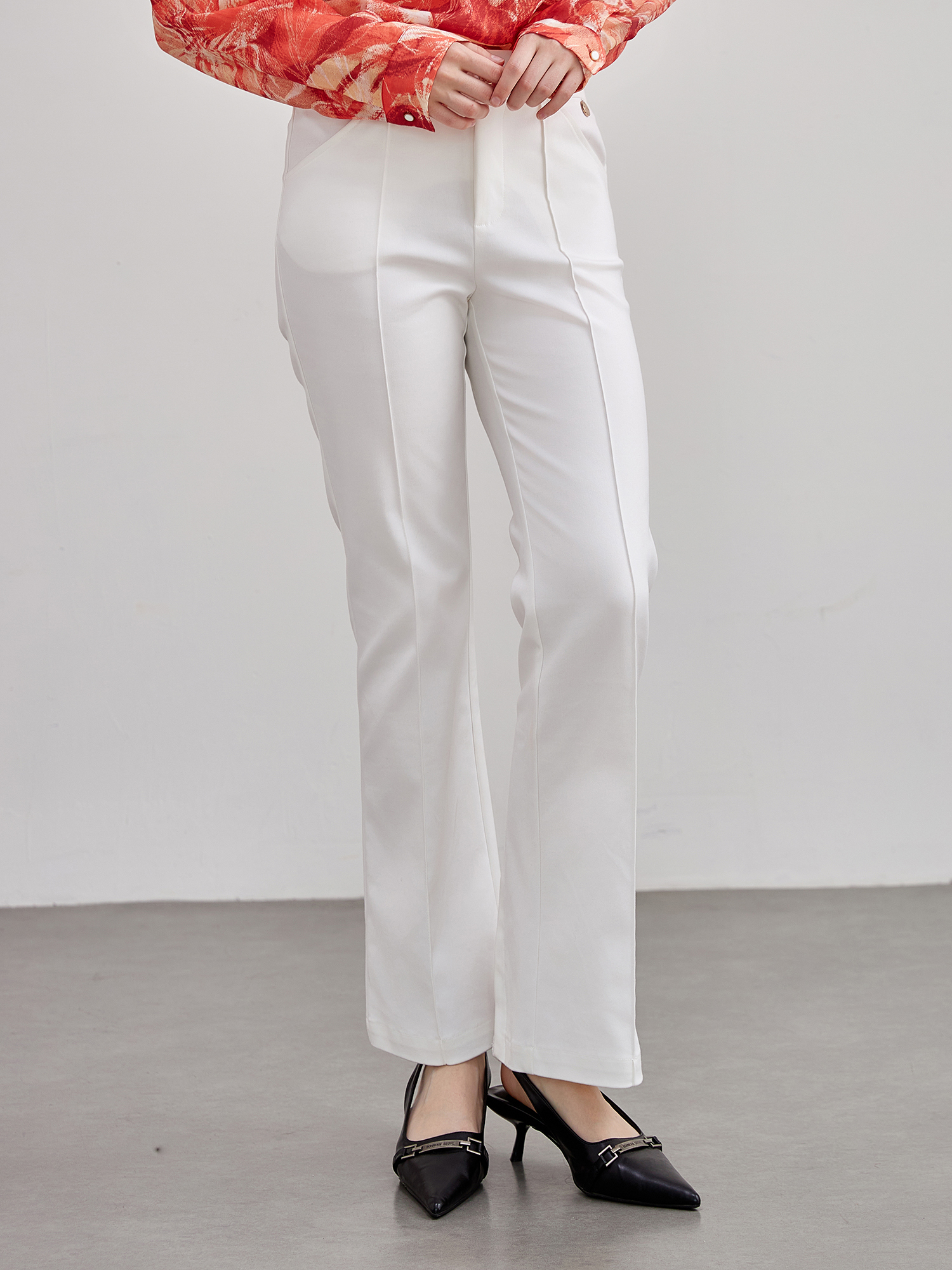 mi-tu微喇西装裤