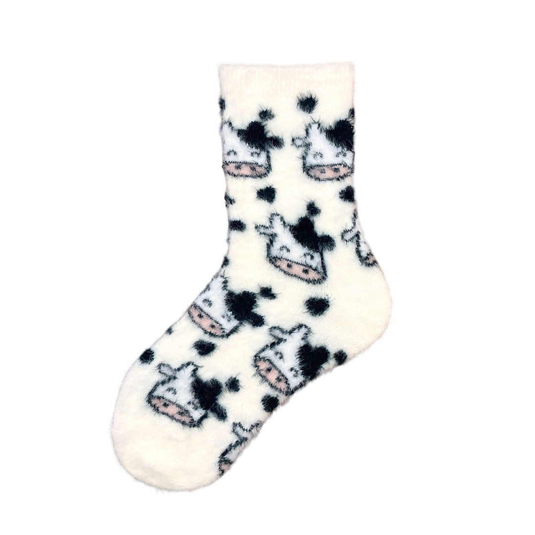 水貂絨舒適保暖襪 女款 (3色) 44KK2019