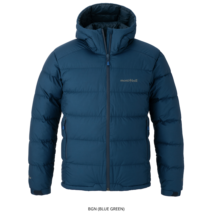 日本 2026 新版 Mont-Bell Permafrost Light Down Parka Men's 超輕量男裝連帽羽絨外套