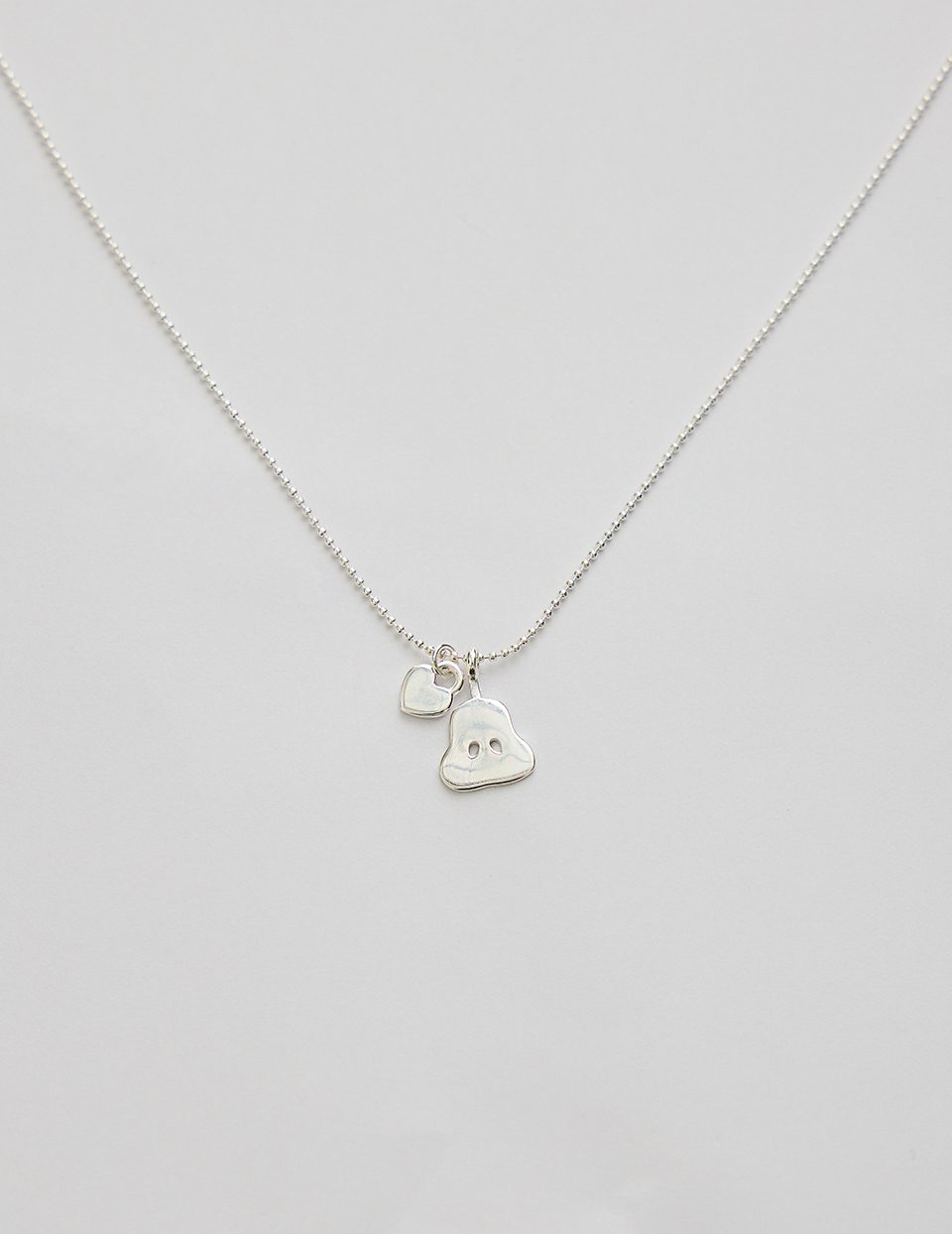 【925純銀】小心機幽靈項鍊