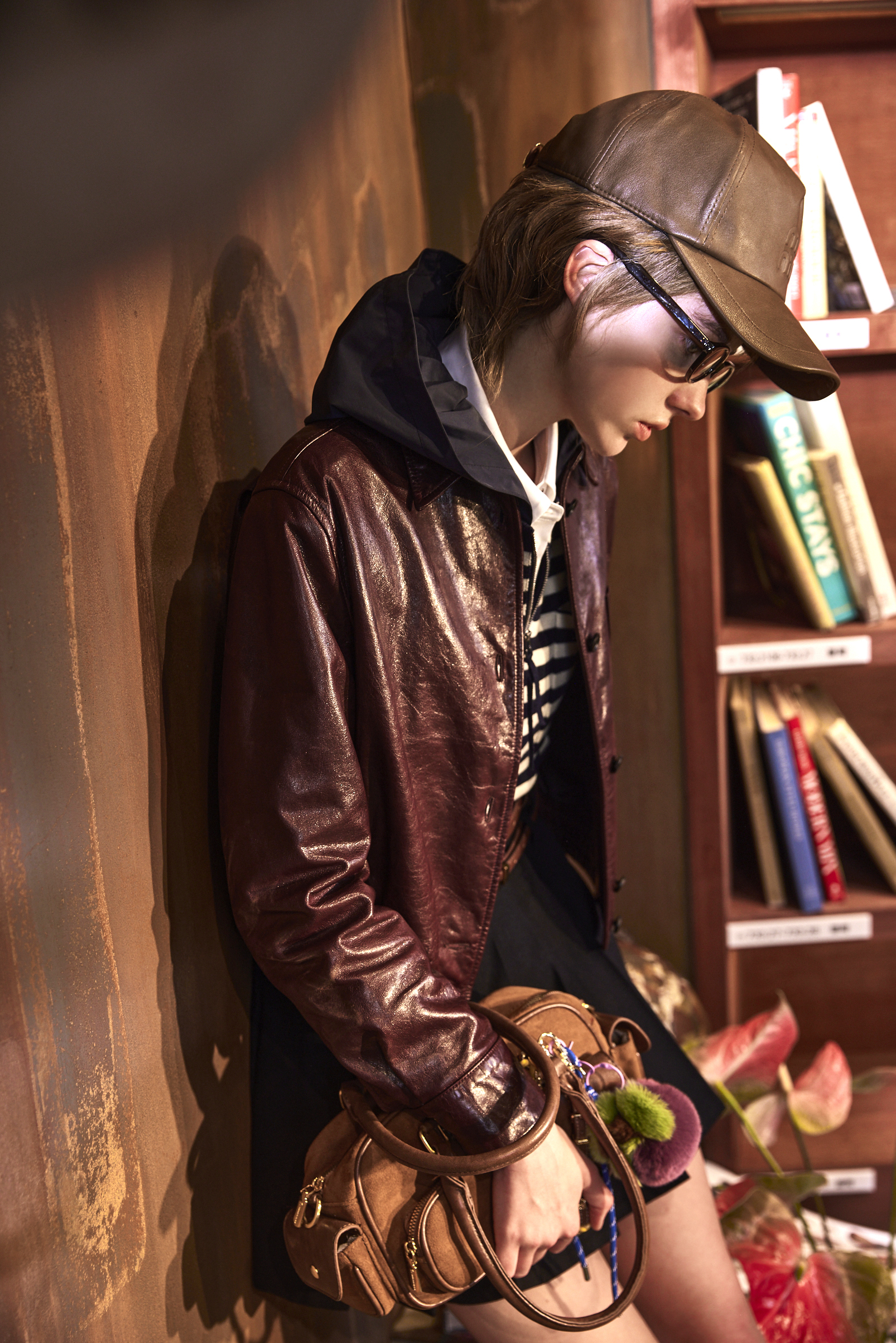 JJBE103I1 都會工藝摩卡軌跡 JE 棒球帽