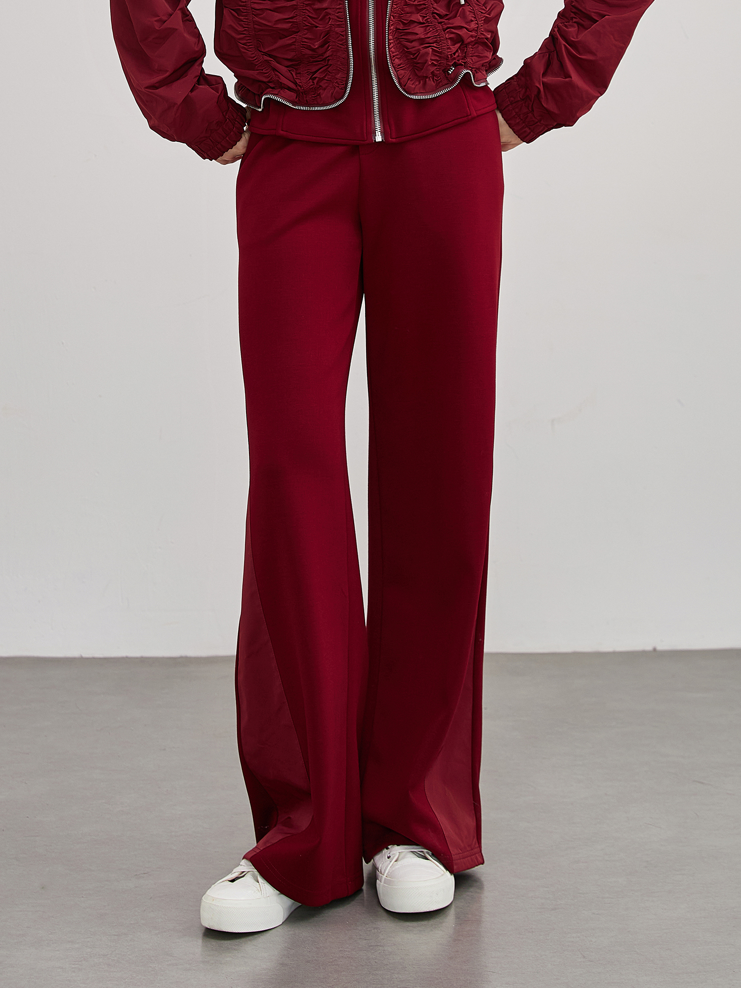 mi-tu 休閒闊腿褲