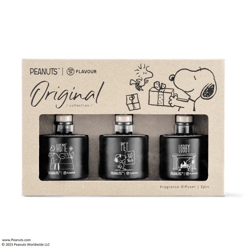 FLAVOUR｜ORIGINAL｜香氛擴香禮盒組｜PEANUTS™ 聯名款