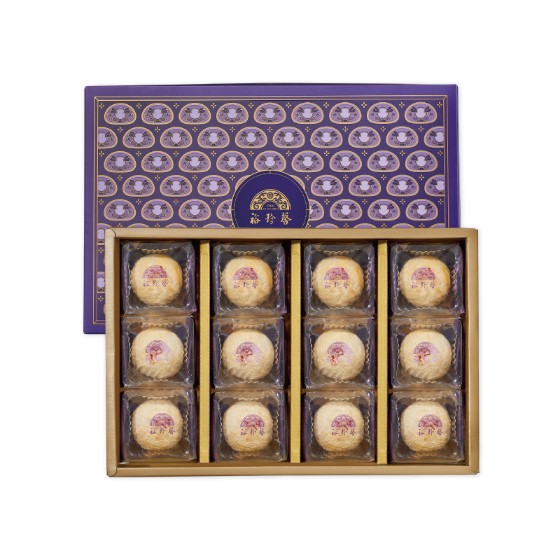 裕珍馨-紫玉酥-流沙禮盒12入(盒)