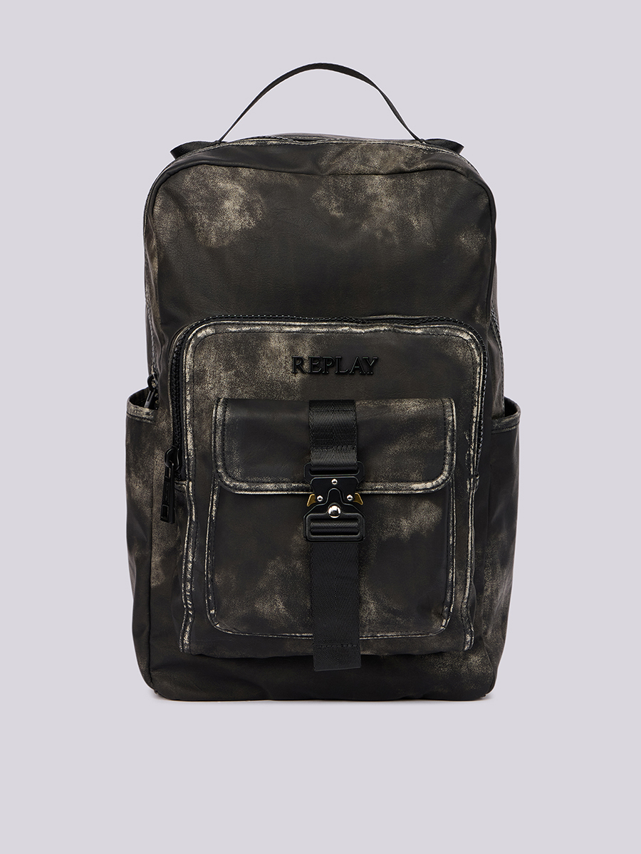 仿舊紮染後背包