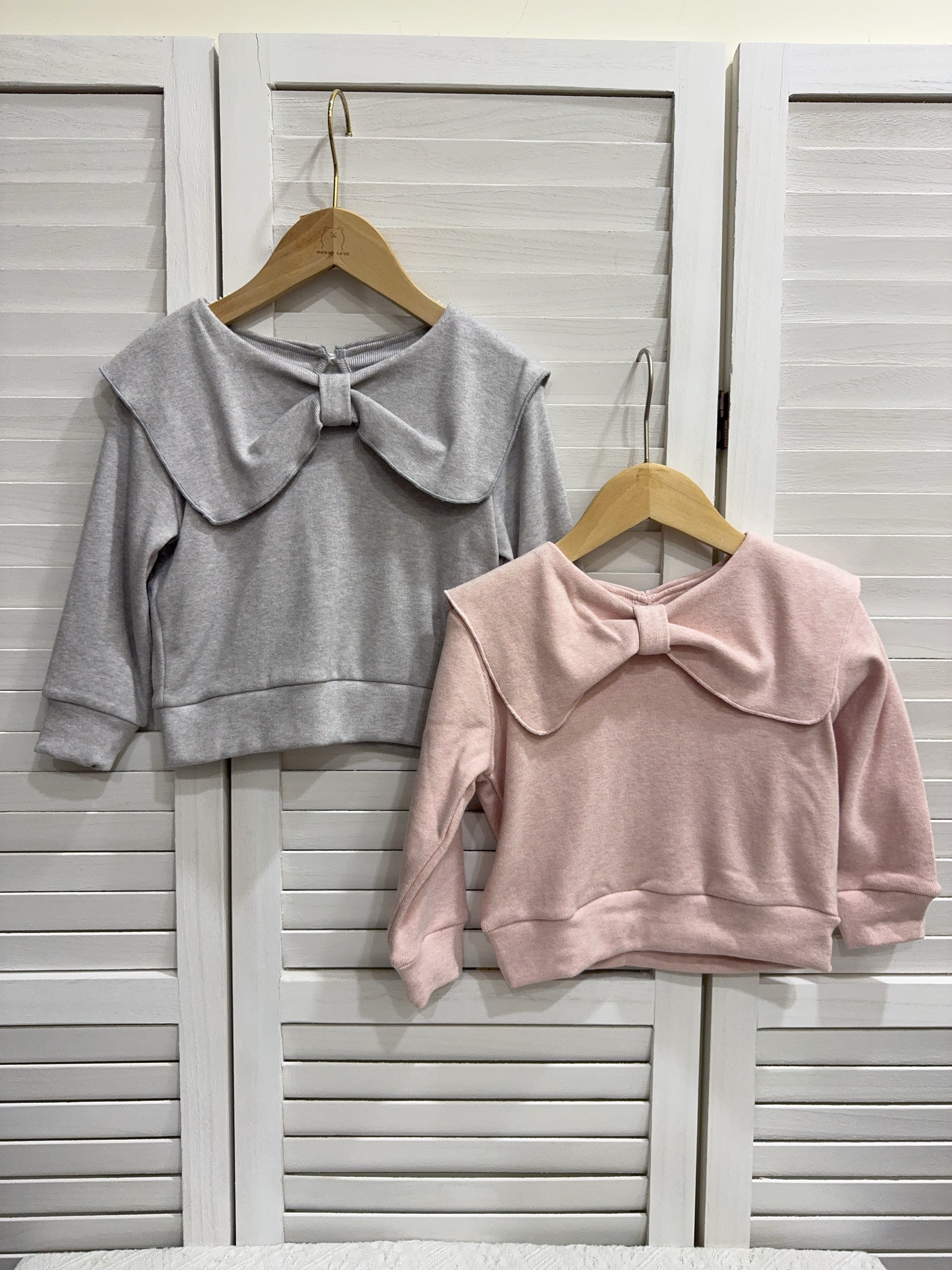 Q028大蝴蝶結上衣c130