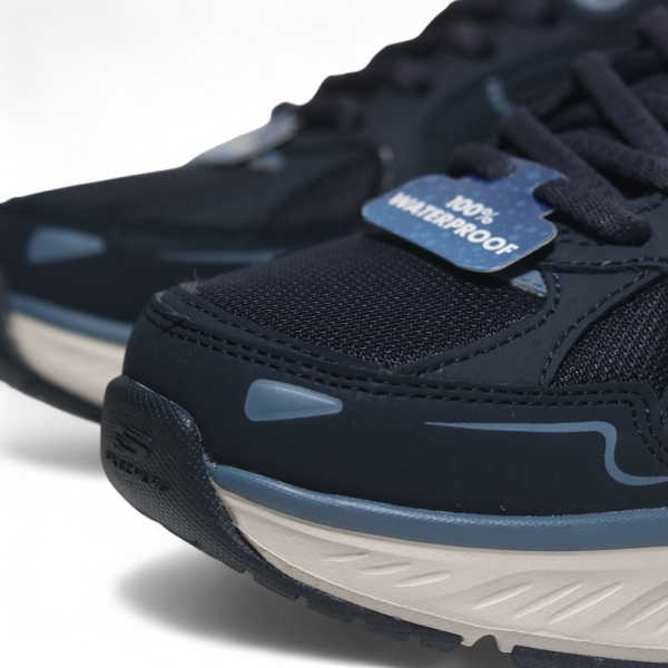 SKECHERS 健走鞋 EDGERIDE 藍色 全防水 運動鞋 女 150498NVY