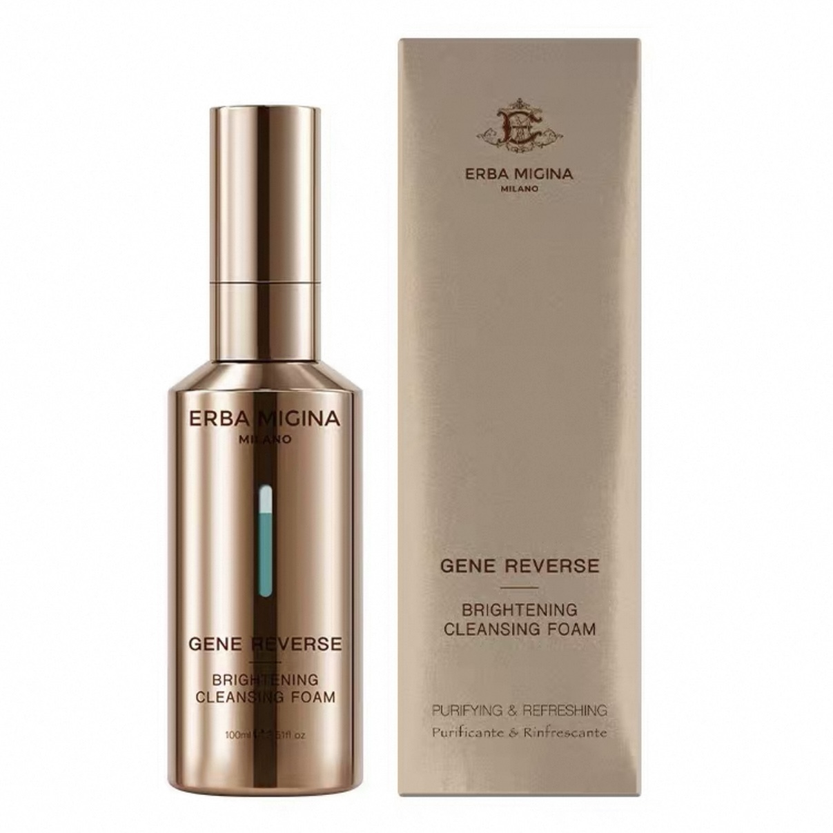 ERBA MIGINA 光采潔面泡沫 100ml (意大利專櫃產品  3年有效期)